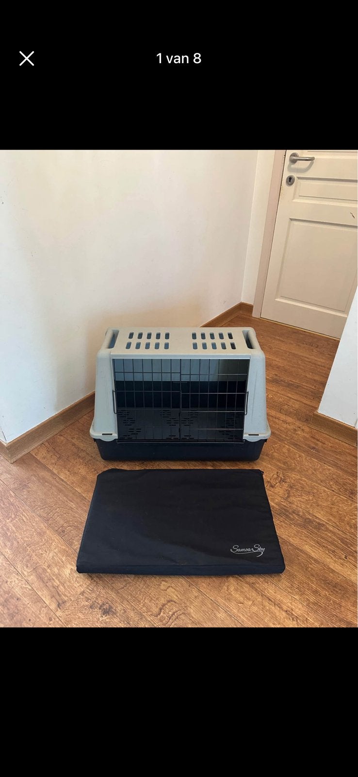 Ferplast honden bench kooi hond auto 72x41x51, Ophalen, Zo goed als nieuw