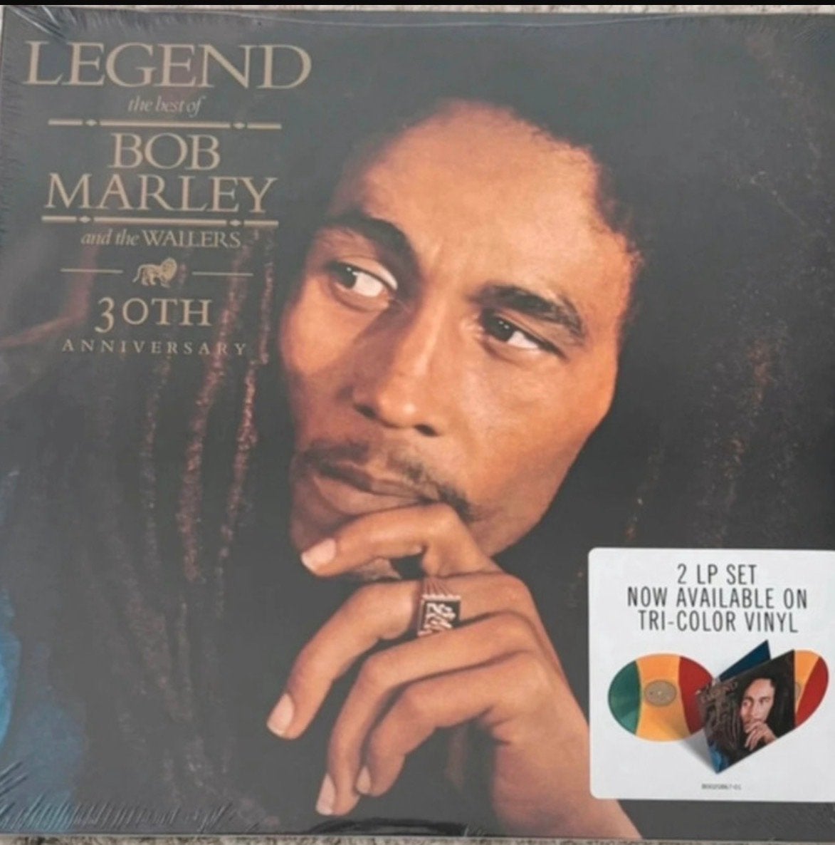 Bob Marley - Legend (30th Anniversary) 2 LP Tri-Color Vinyl, Ophalen of Verzenden, Nieuw in verpakking