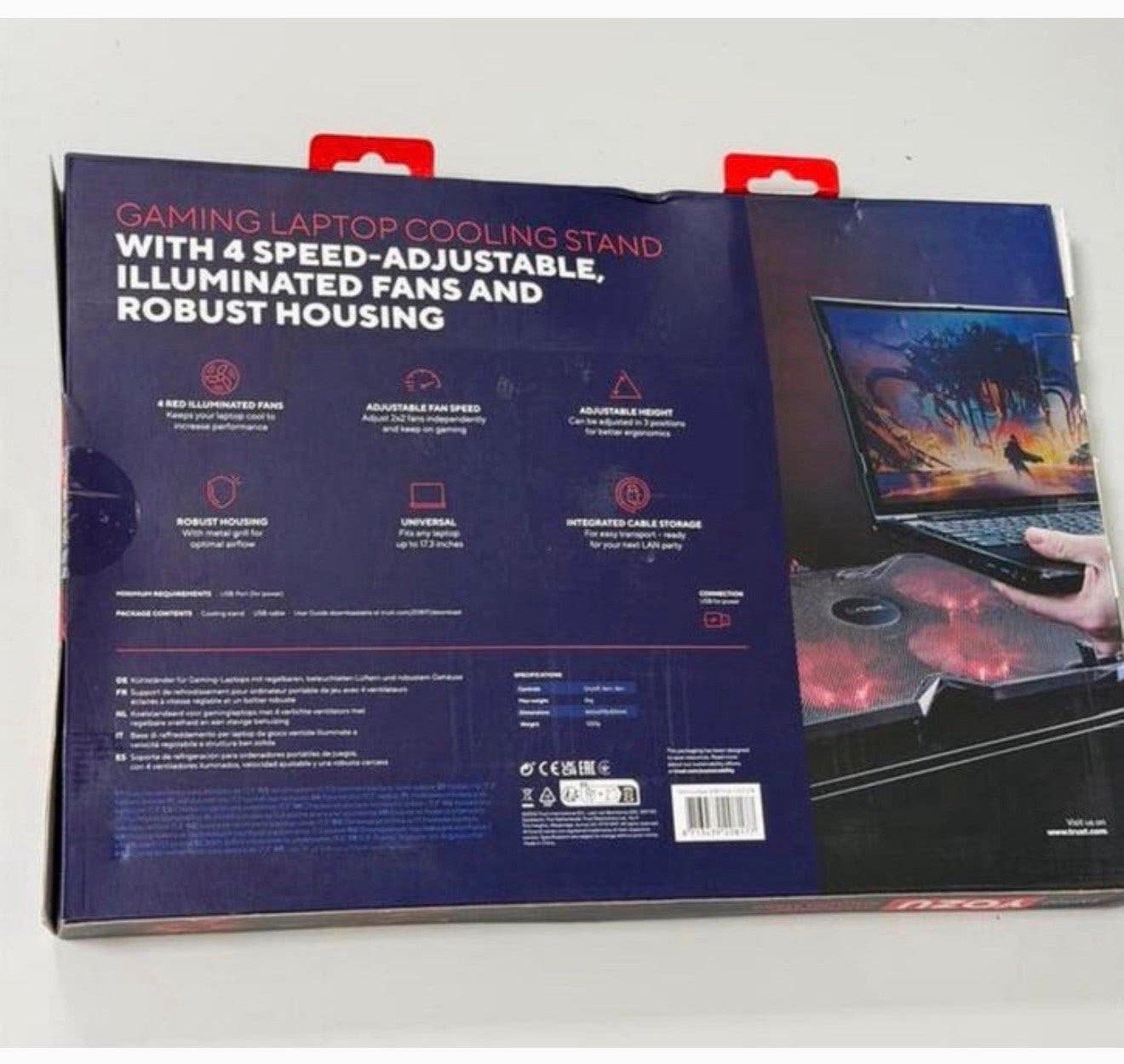 Trust GXT 278 Yozu Laptop Koelstandaard Nieuw koeler cooler, P, P, P, Nieuw