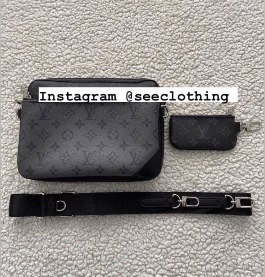Louis Vuitton tas heren Messenger, Overige merken, Zwart, Nieuw, Ophalen of Verzenden