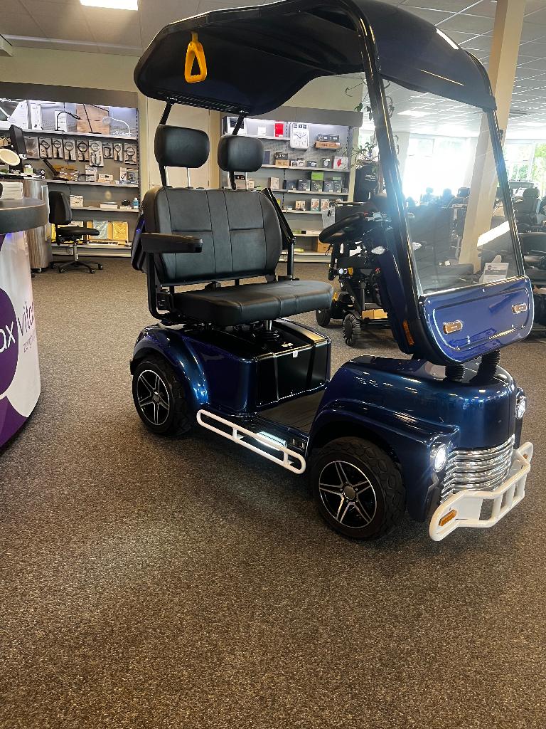 TTZ Duo Scootmobiel met Overkapping, Diversen, Nieuw, TTZ, 16 km/u of meer, Info@max-vitaal.nl