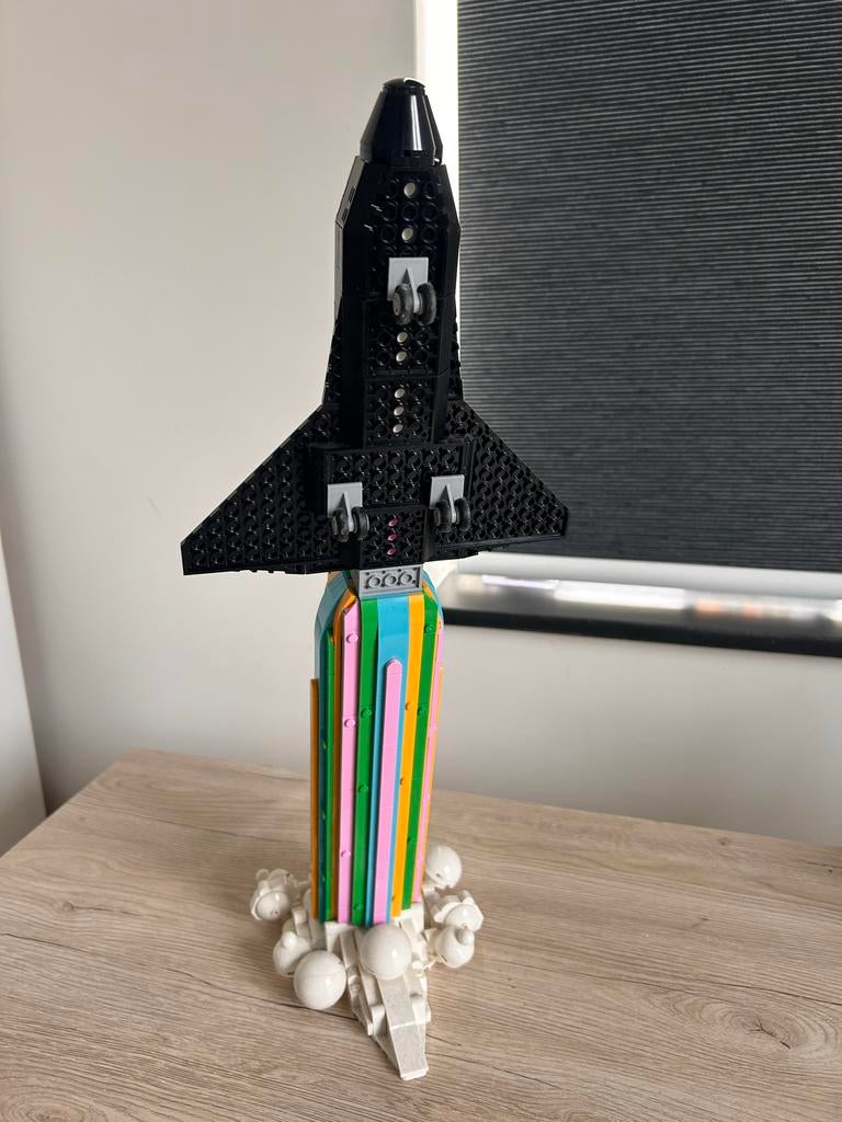 Lego Ruimteschip met Regenboog Vuurstraal, Ophalen, Gebruikt, Overige merken