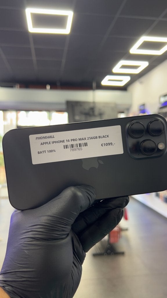 APPLE IPHONE 16 PRO MAX  BLACK TITANIUM  256GB, Niet ingevuld, Niet ingevuld, Nieuw, Ophalen of Verzenden