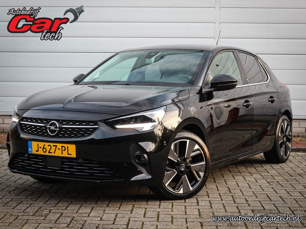 Opel CORSA-E Launch 50 kWh | Clima | Cruise | Navi | Pdc | L, Gebruikt, Zwart, Automatische klimaatregeling, Zwart