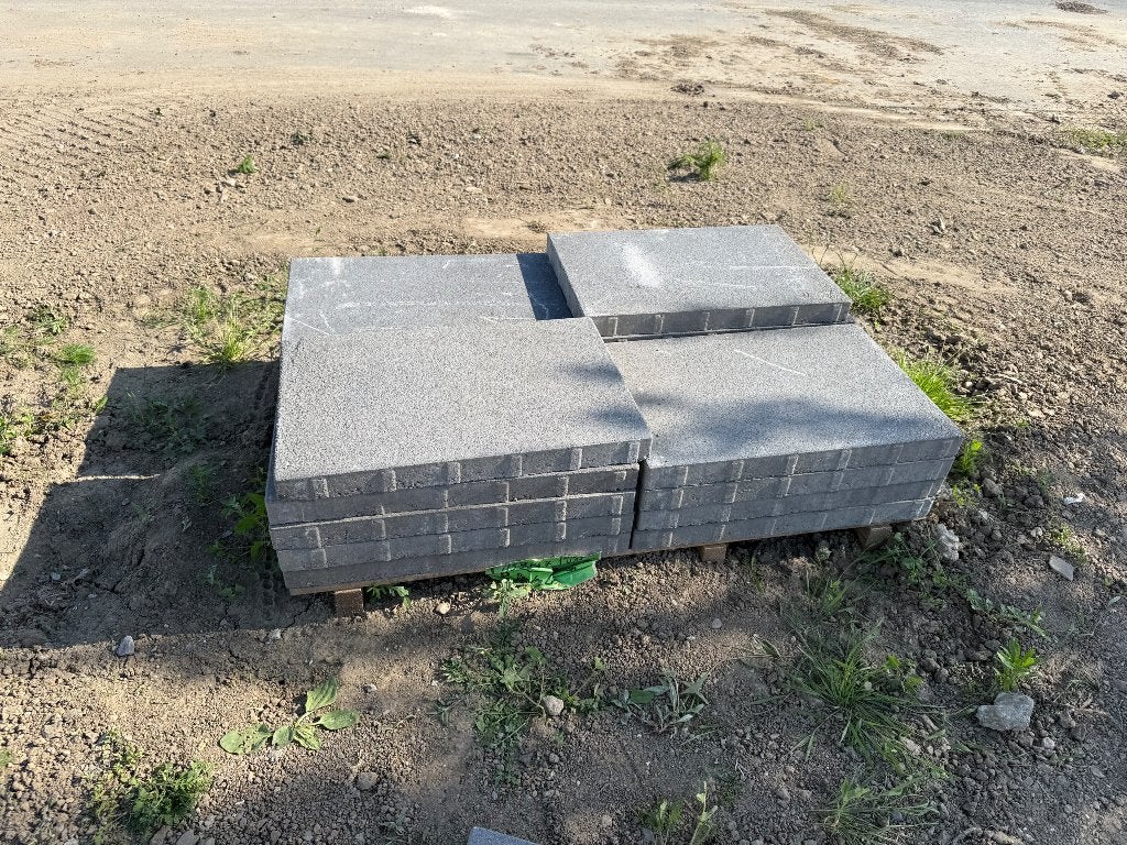 Tuintegel Beton Tuintegel Grijs 60x40x5 cm Grijs, Ophalen, 40 tot 60 cm, Overige typen, 5 tot 10 m²