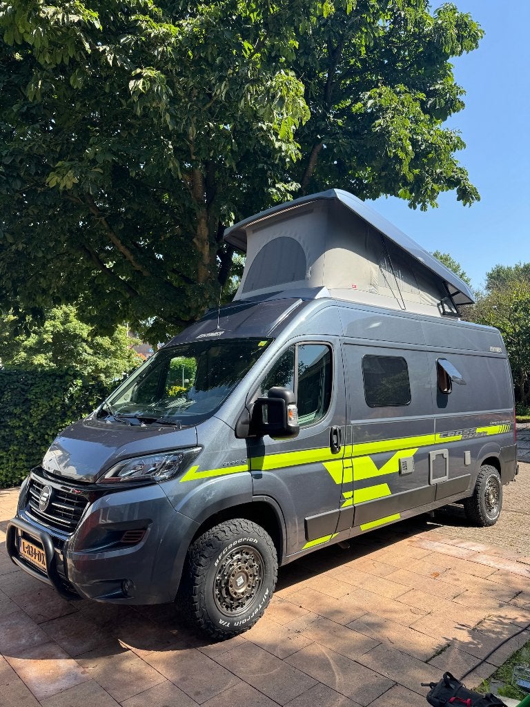 Hymer Grand Canyon CrossOver (Fiat) 1e eigen/Hefdak/4 person, Caravans en Kamperen, Campers, Automaat, Hymer, Fiat, Hymer