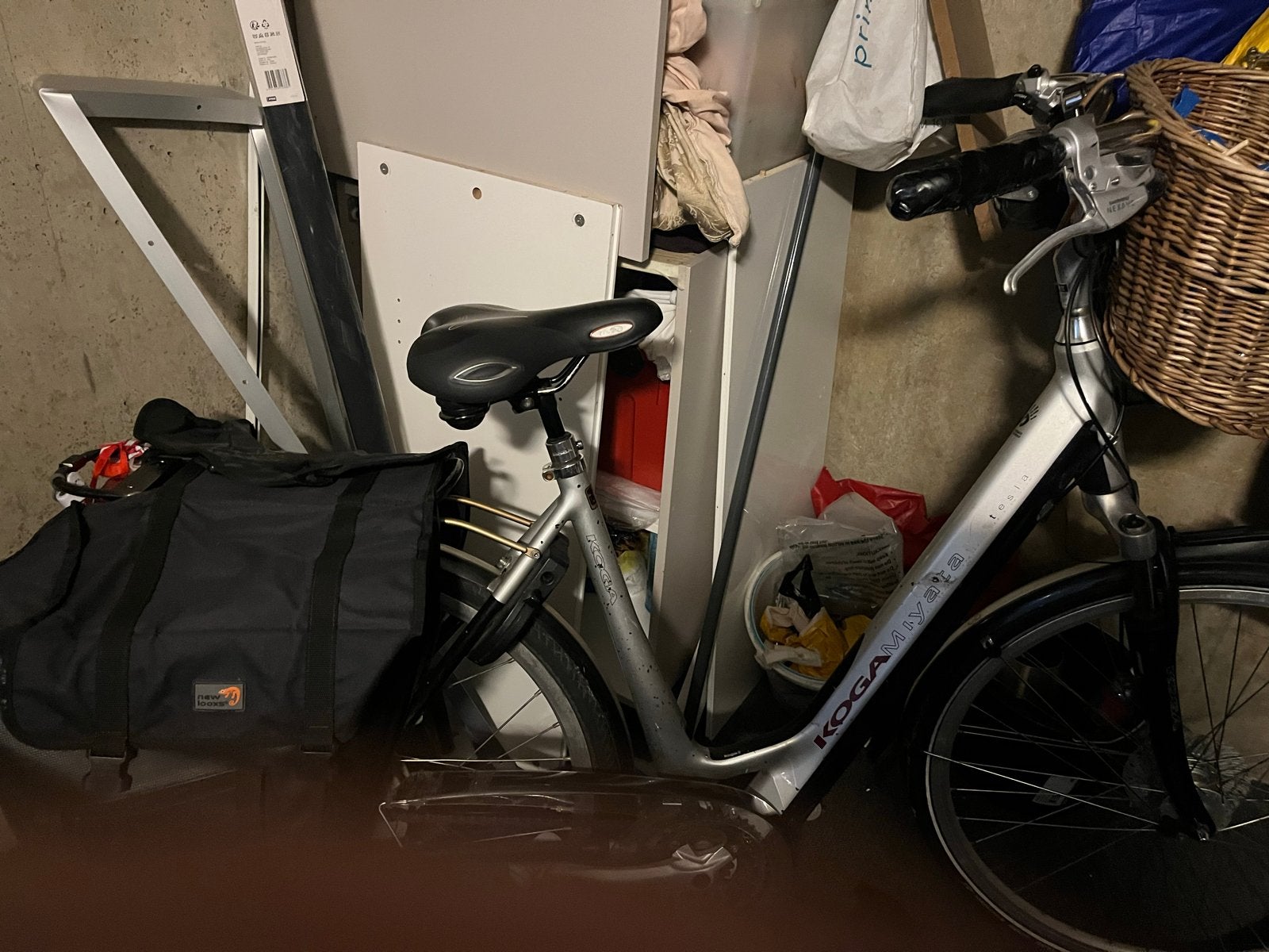 Koga Miyata damesfiets met mand, Velgrem, Ophalen, Overige merken, 53 tot 56 cm