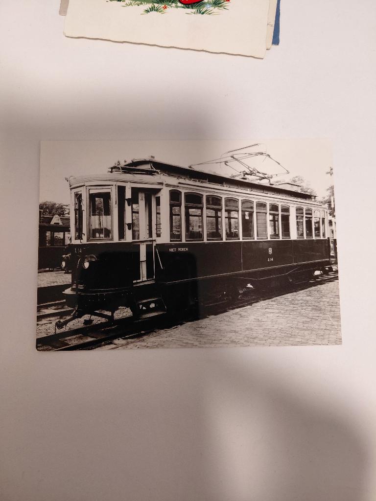 Trein rijtuig A14 Noord-Zuid Hollands Vervoermaatschappij, Verzamelen, Ansichtkaarten | Themakaarten, Verzenden, Voor 1920, Ongelopen