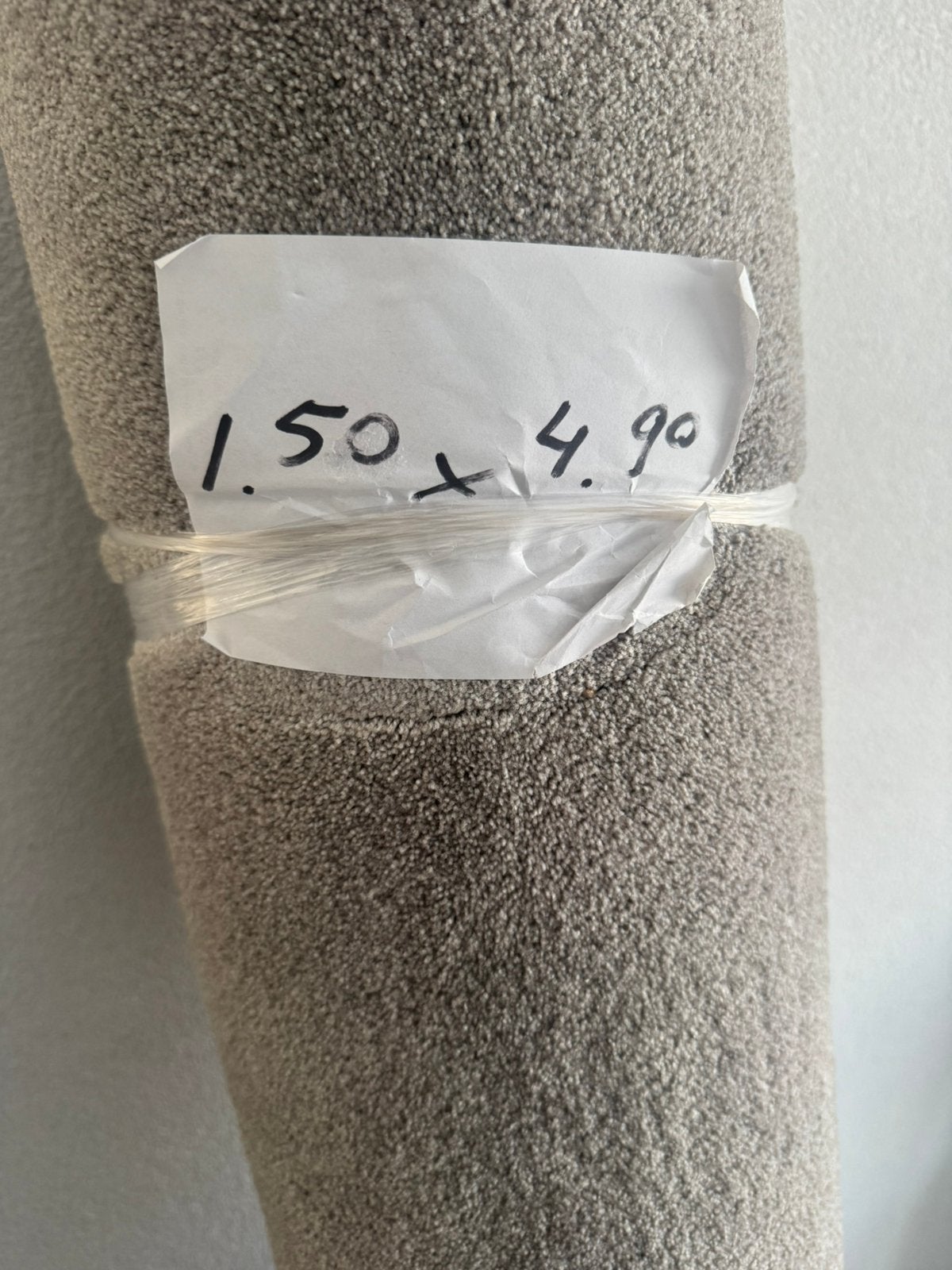Rol tapijt, Ophalen, 200 cm of meer, Zo goed als nieuw, Grijs