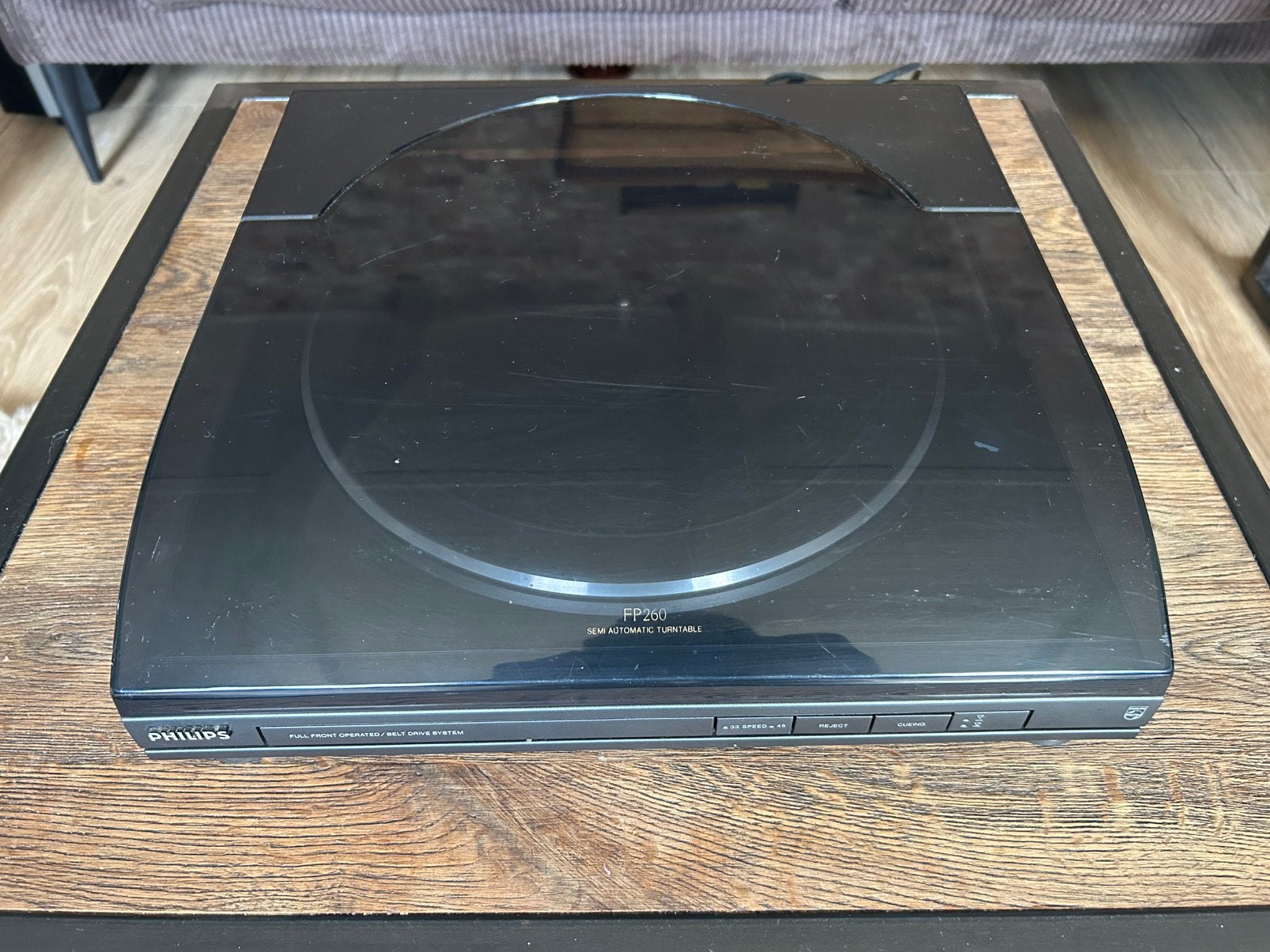 Philips fp260 platenspeler werkend, Ophalen of Verzenden, Zo goed als nieuw, Philips
