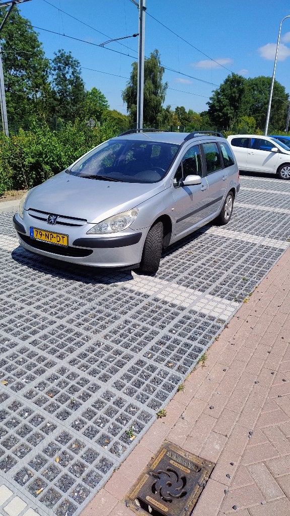 Peugeot 307 2.0 16V XS Break 2004 Grijs, Voorwielaandrijving, 136 pk, Zwart, 4 cilinders