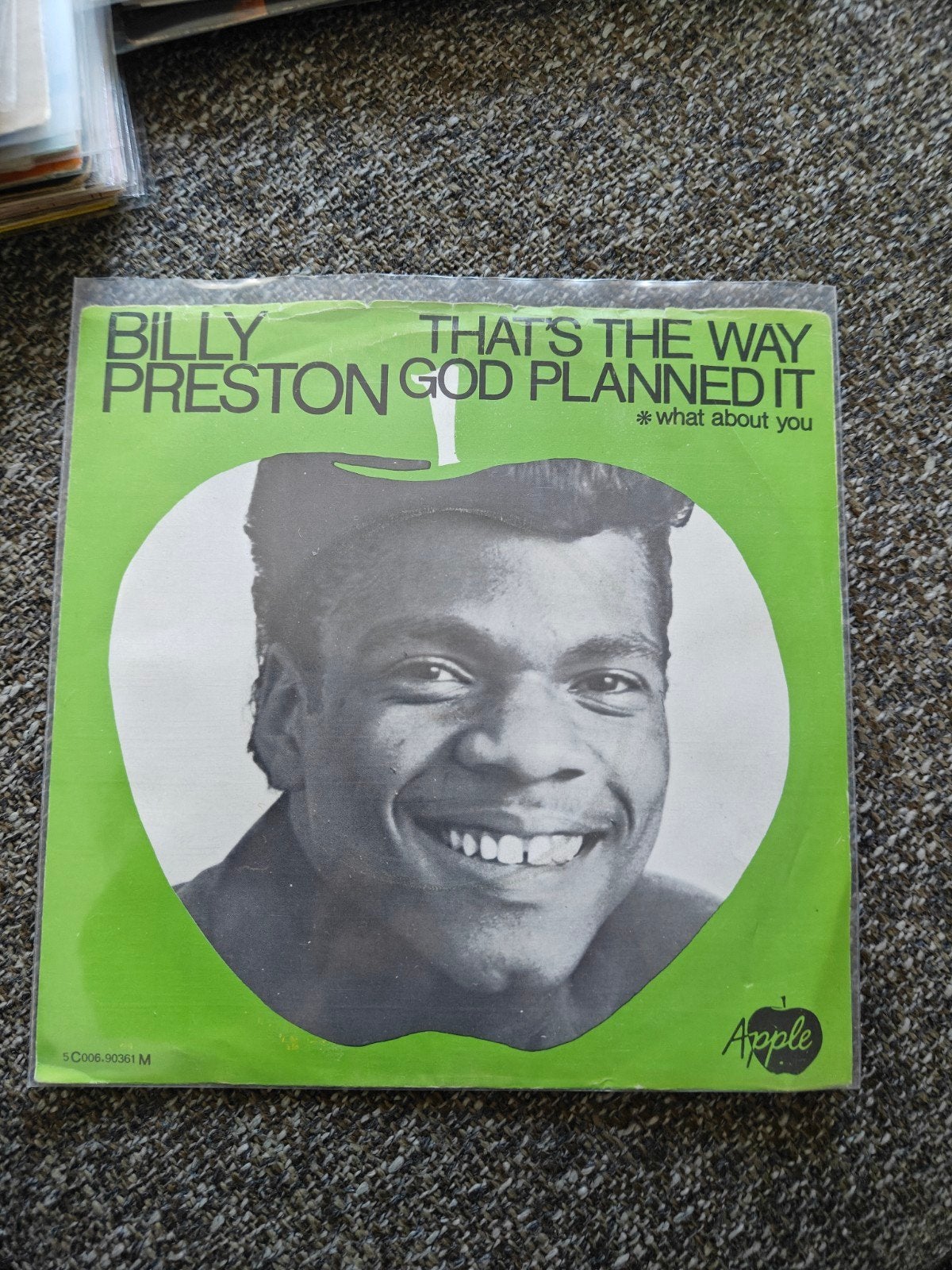 Billy Preston -Thats the way God planned it, Cd's en Dvd's, Vinyl Singles, Gebruikt, Pop, Ophalen of Verzenden