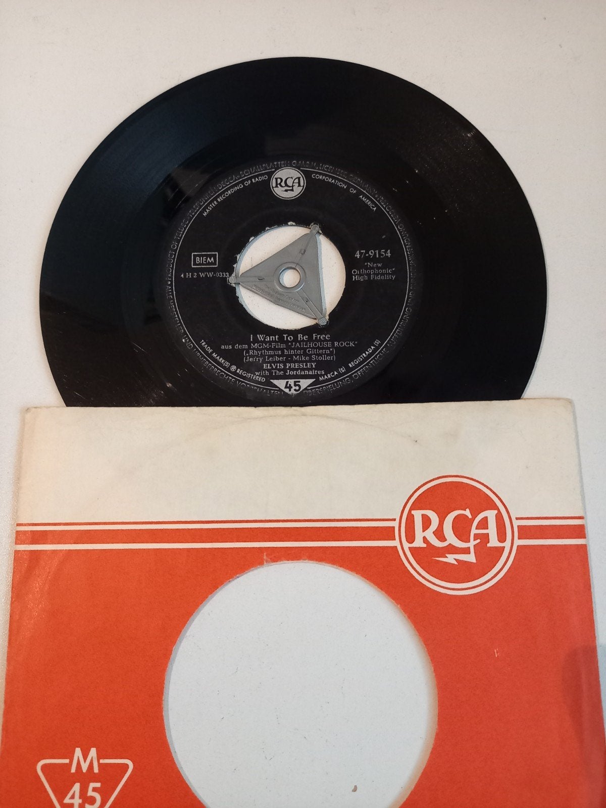 Elvis Presley   / I want to be free, Cd's en Dvd's, Vinyl Singles, Ophalen of Verzenden, Zo goed als nieuw, Pop