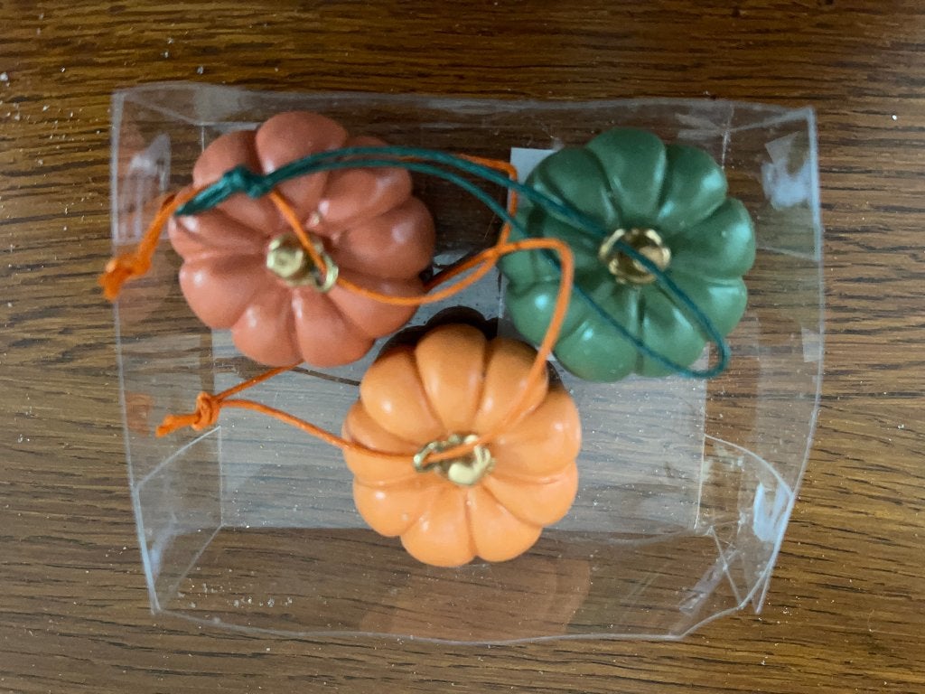 3  "Pompoen Hangers/Pompoenhangers" Nieuw, Ophalen of Verzenden, Nieuw