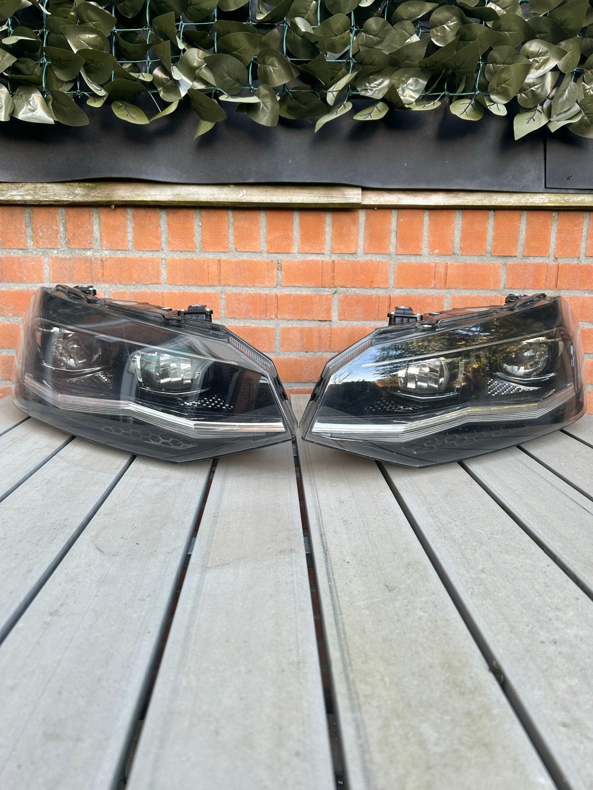 LED Koplampen VW Polo 2G (compleet met module), Auto-onderdelen, Ophalen of Verzenden, Gebruikt, Volkswagen
