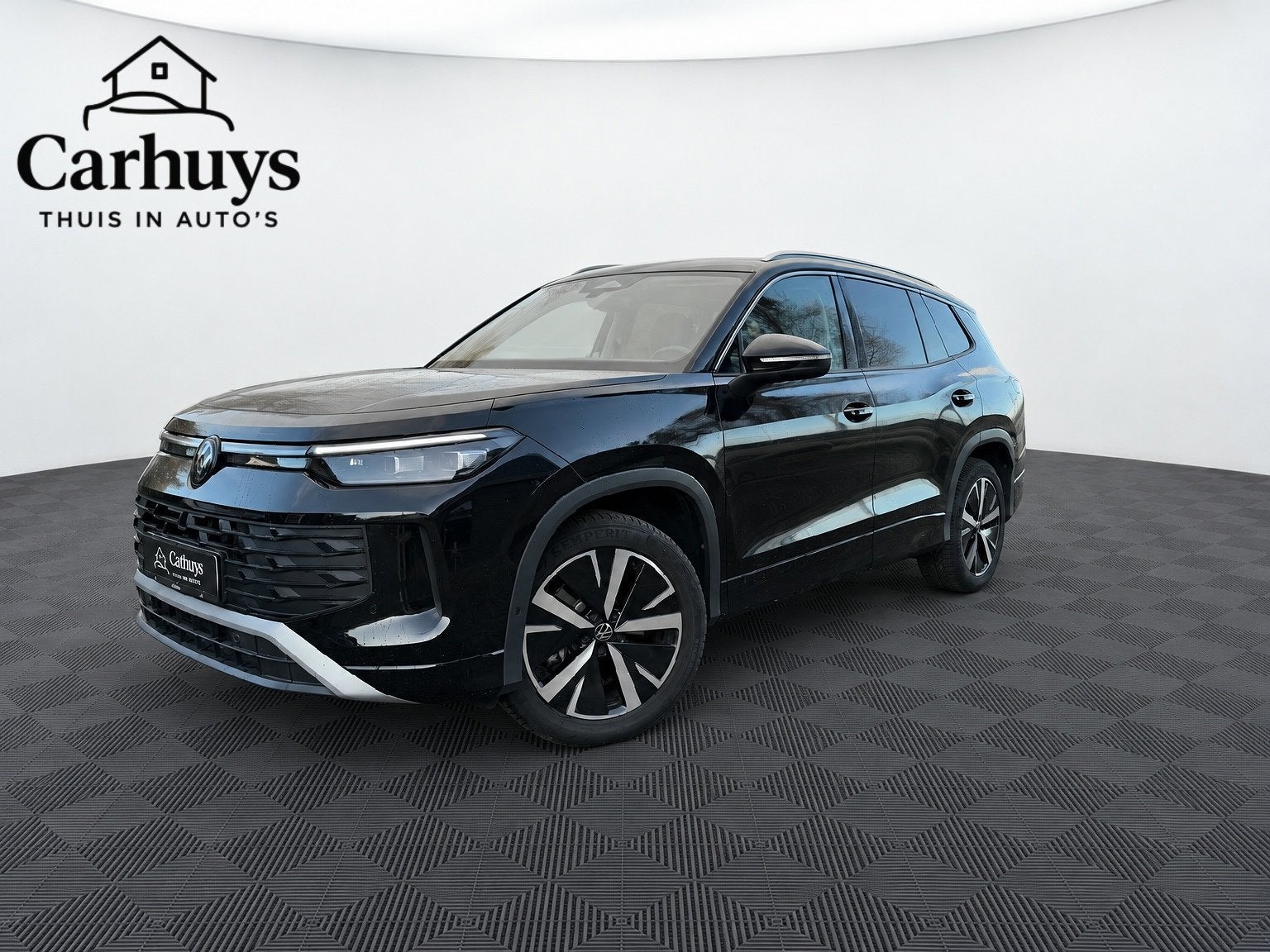 Volkswagen Tayron 1.5 eTSI Life Edition | Camera | Carplay |, Auto's, Dealer onderhouden, Stof, Zwart, 4 cilinders