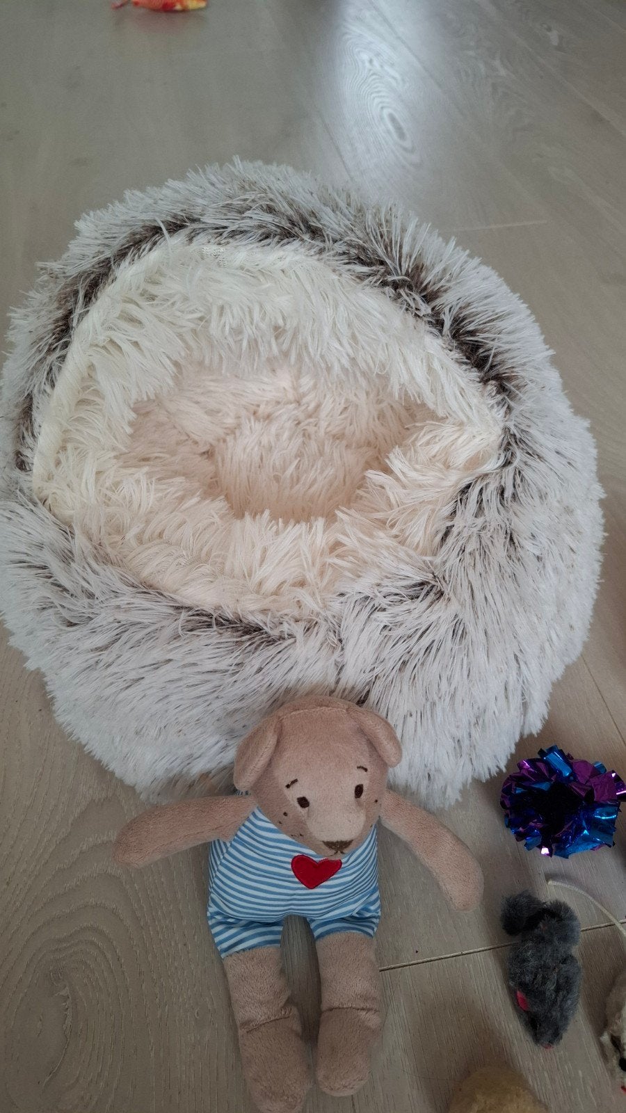 Nieuw fluffy kittenmandje, Ophalen of Verzenden, Nieuw, Pluche