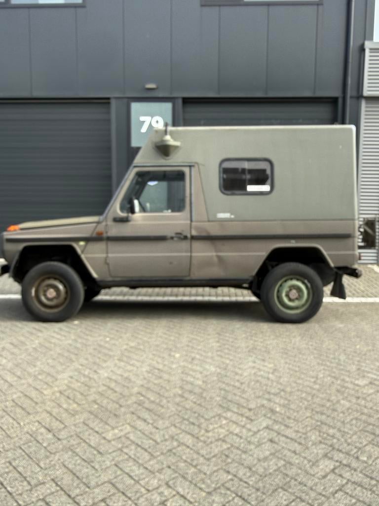 Steyr Puch (Mercedes G klasse) GE230 Hardtop, Auto's, Overige Auto's, Bedrijf, 4x4, Benzine, Euro 1, SUV of Terreinwagen, Automaat