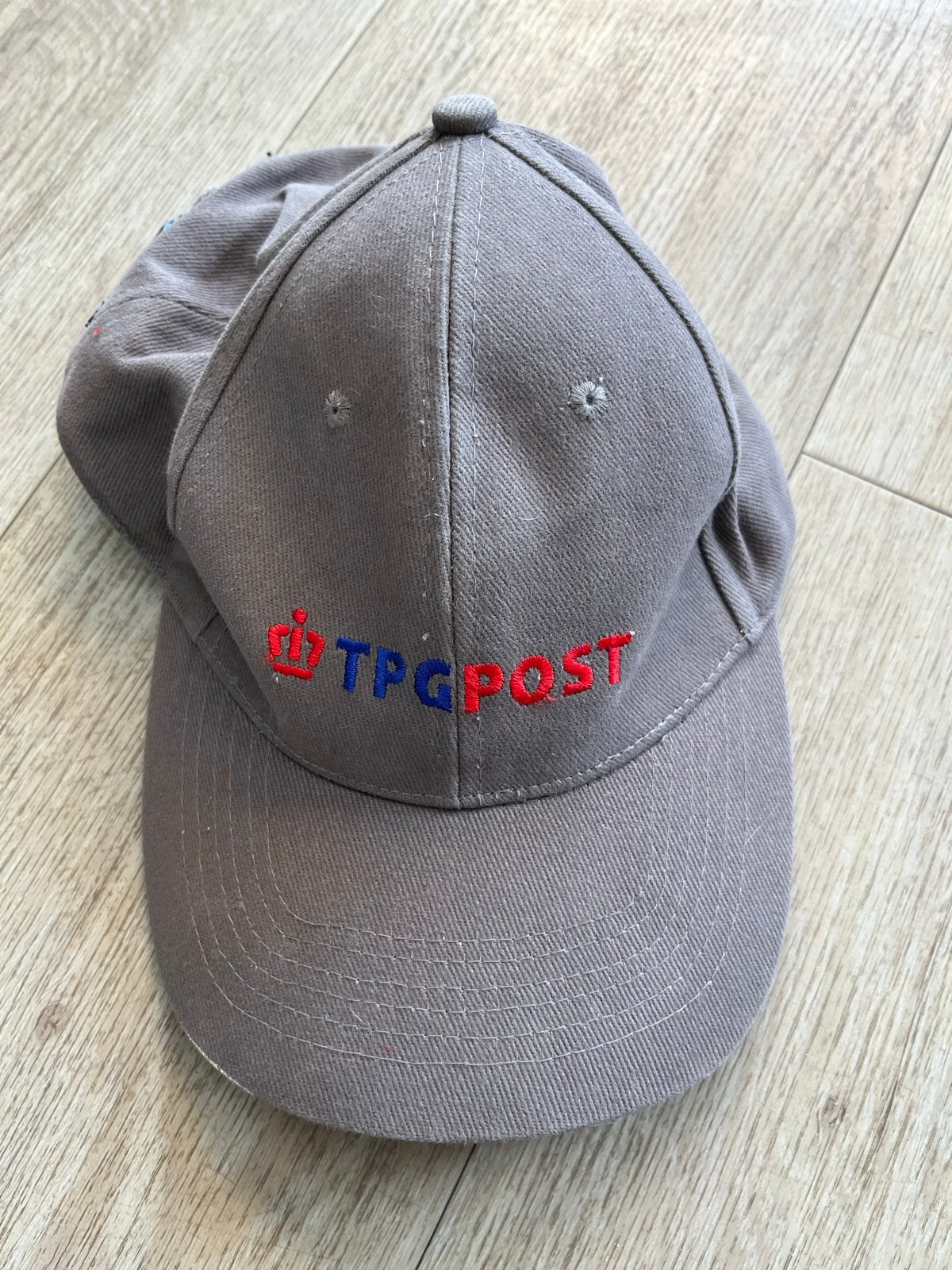 TPG Post pet - Grijs met rood/blauw logo, Ophalen, Gedragen, One size fits all, Pet