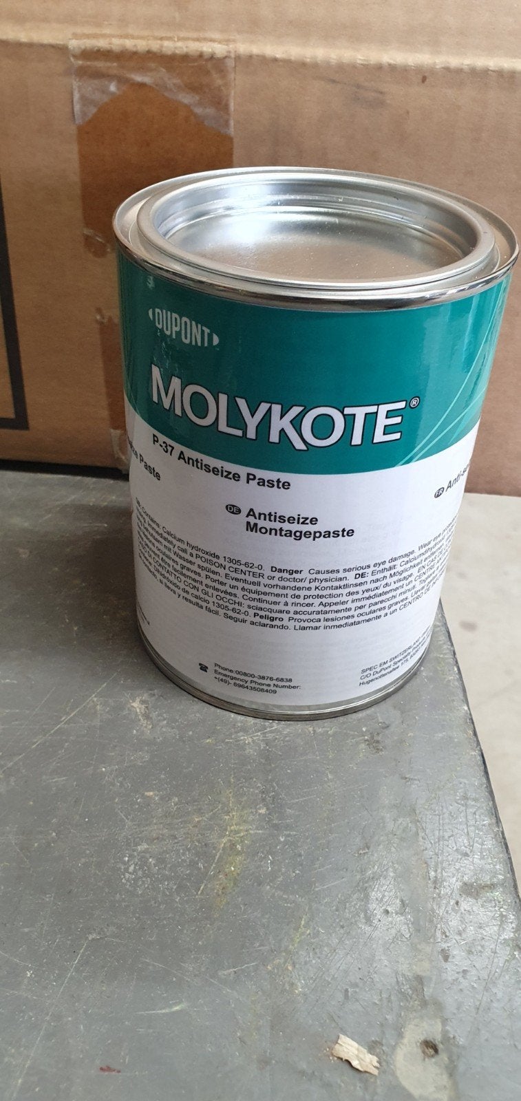 Molykote P-37 Antiseize Paste - 1kg pot of doos 10 stuks, Ophalen of Verzenden, Nieuw