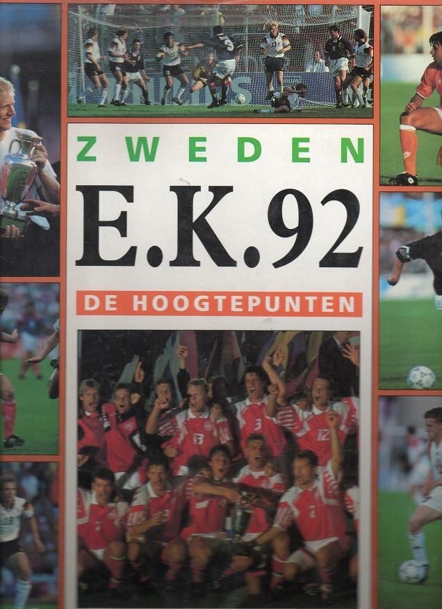 voetbal E K zweden 1992, Boeken, Rebo, Verzenden, Zo goed als nieuw, Balsport