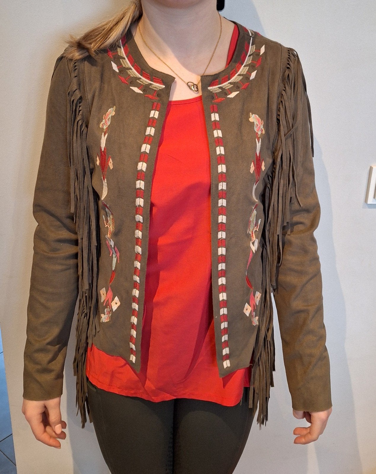 cowboy/western jasjes, Carnaval, Ophalen of Verzenden, Kleding, Miss Etam