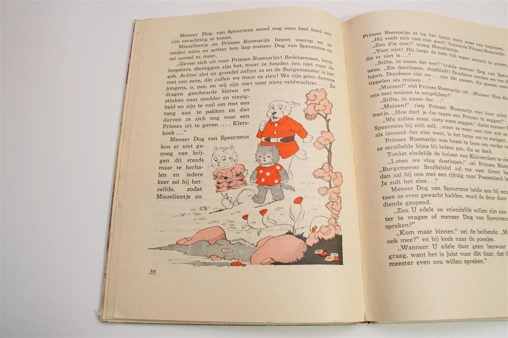 Miezelientje & Prinses Rosmarijn [1939] — 1e Druk Phiny Dick, Boeken, Ophalen of Verzenden, Gelezen