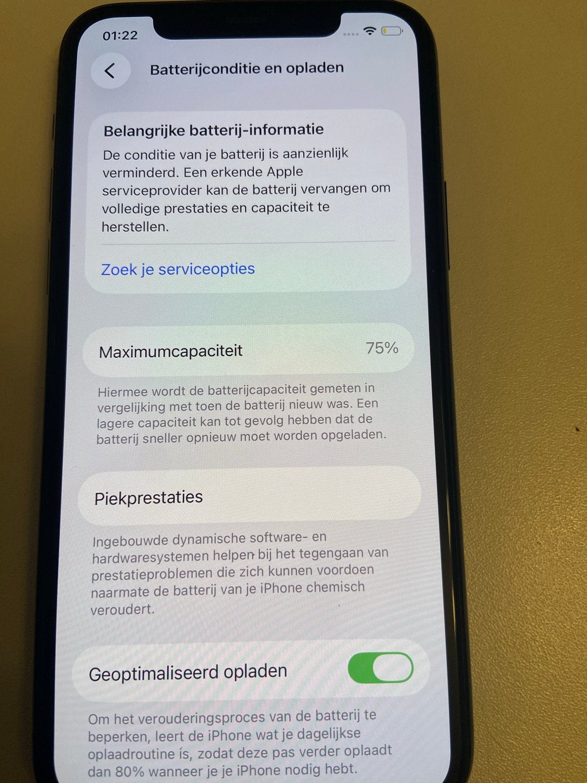 iPhone 11 Pro - 64 GB - Batterij 75%, Gebruikt, Ophalen of Verzenden, Zonder simlock, Grijs