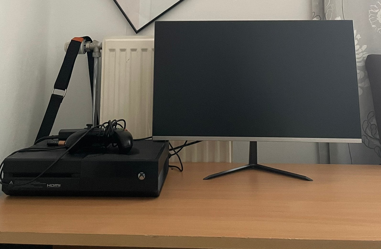 Xbox one 500gb met monitor perfect staat!, HDMI, Full HD, Zo goed als nieuw, Overige typen