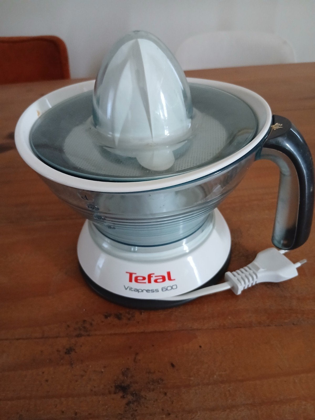 Tefal Vitapress 600 Citruspers - Zo goed als nieuw, Ophalen of Verzenden, Zo goed als nieuw, Elektrisch, Citruspers