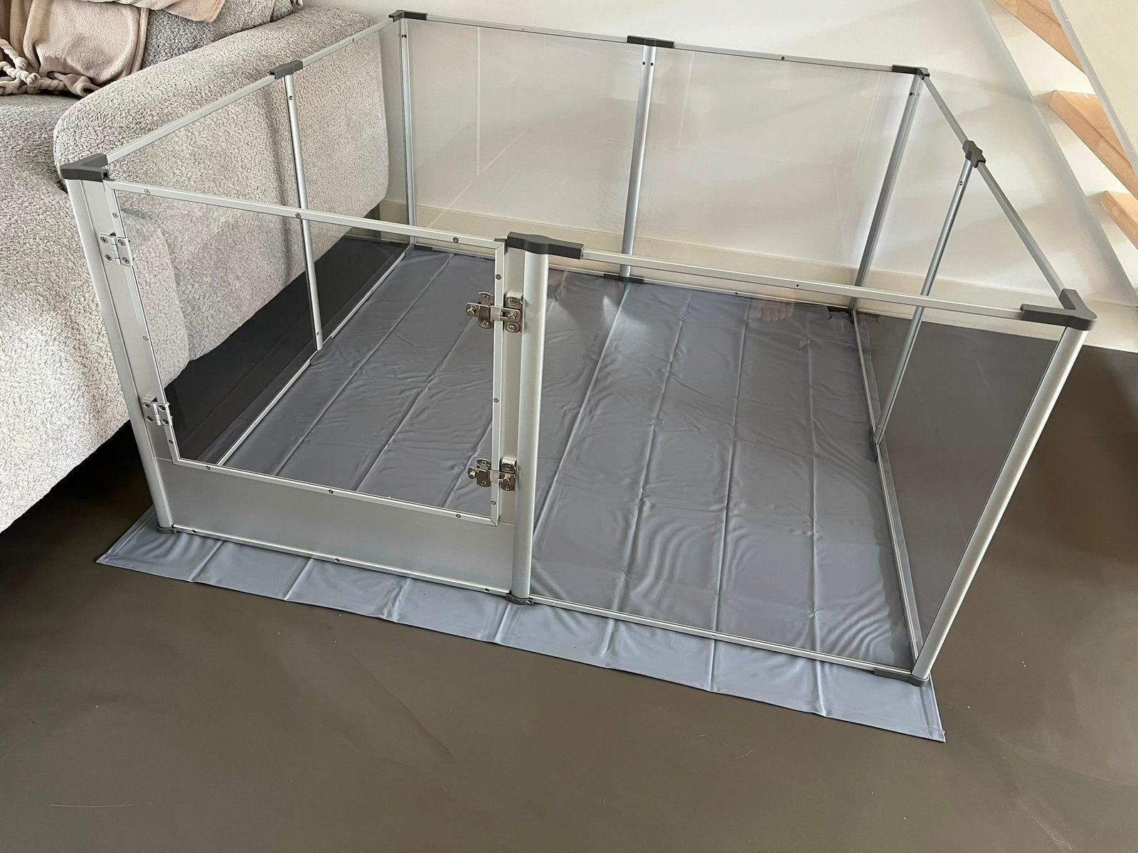 Hondenhok. Playpen. Ren. Werpkist. Bench. Hond. Huisdier., Dieren en Toebehoren, Ophalen, Zo goed als nieuw, 110 cm of meer, Minder dan 65 cm