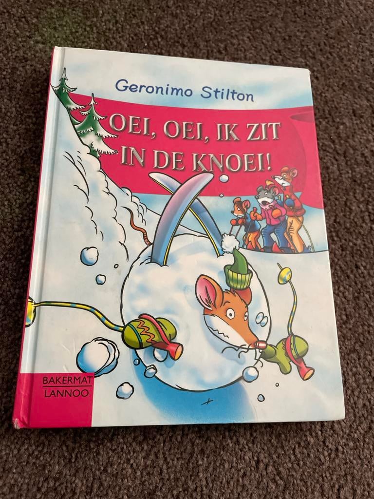 Geronimo Stilton: Oei, Oei, Ik Zit In De Knoei!, Boeken, Kinderboeken | Jeugd | onder 10 jaar, Zo goed als nieuw, Fictie algemeen