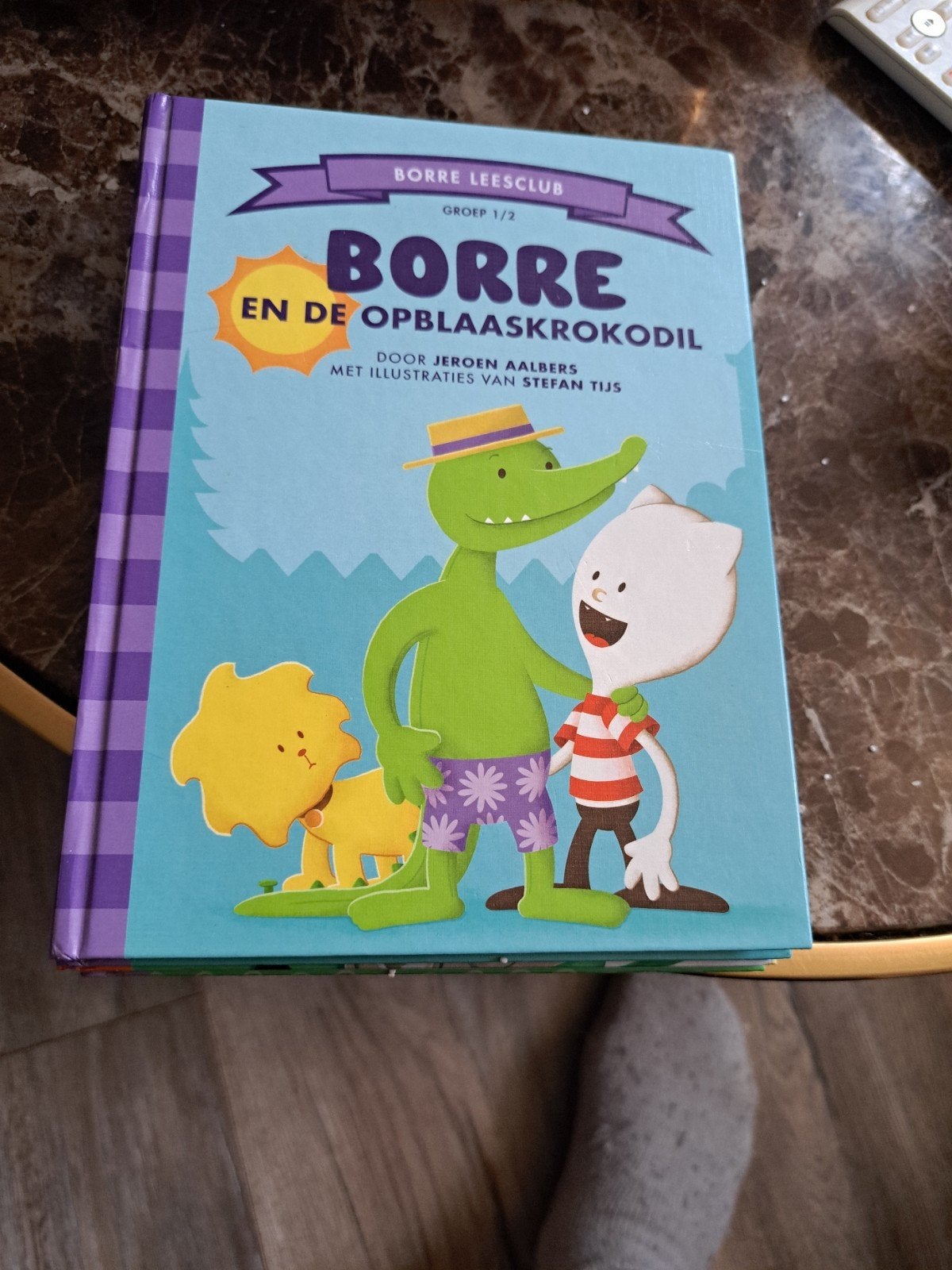 Borre Leesclub: Borre en de Opblaaskrokodil, Boeken, Ophalen of Verzenden