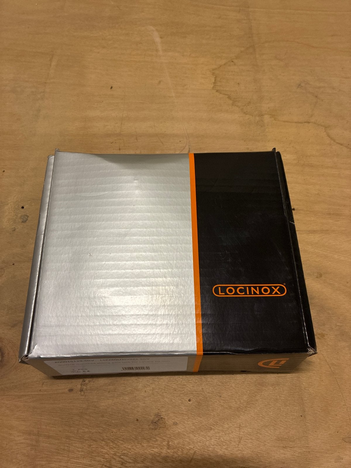 Locinox schuifpoortslot 60mm - Nieuw in doos, Ophalen of Verzenden, Nieuw, Overige materialen, Slot