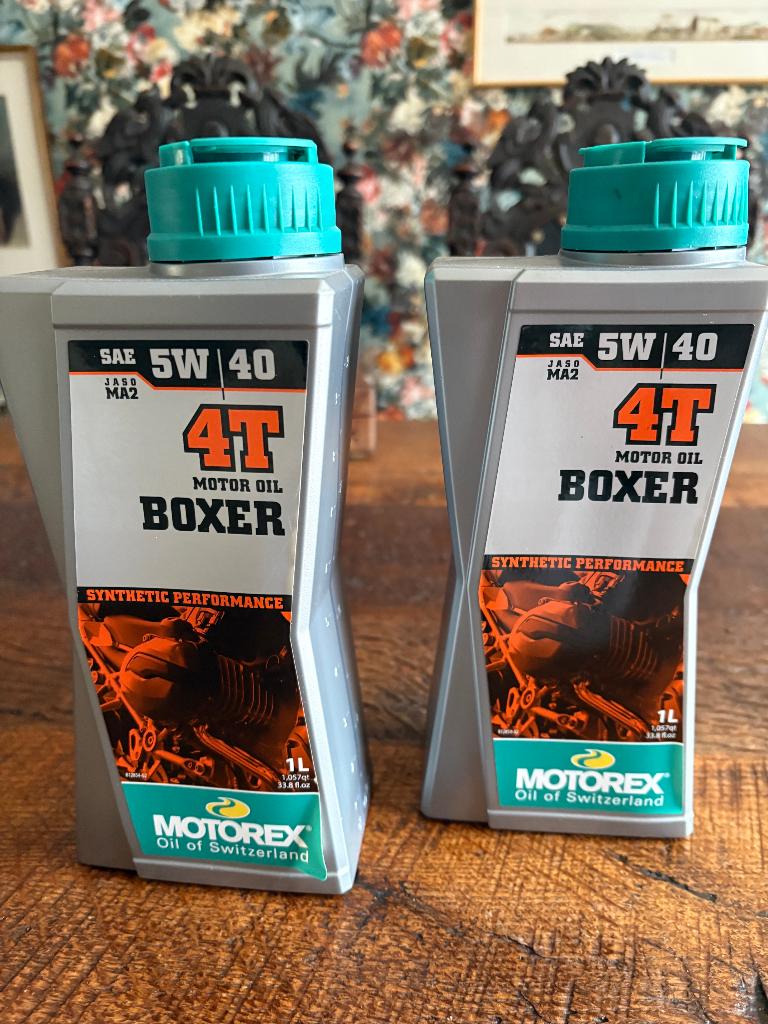 Motorex 4T motor oil Boxer 5W/40, Motoren, Ophalen of Verzenden, Nieuw