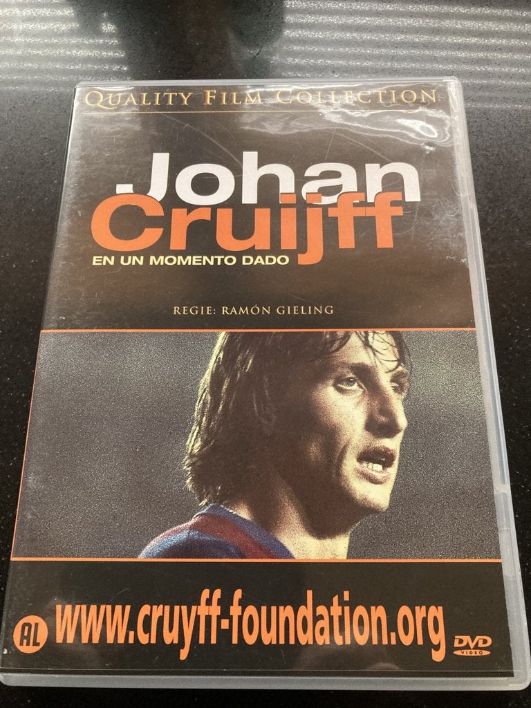Johan cruijff  Uno momento dado, Alle leeftijden, Voetbal, Zo goed als nieuw, Documentaire