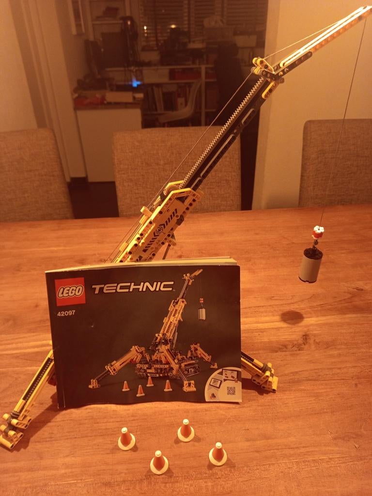 Lego Technic Hijskraan 42097 - Zo goed als nieuw, Ophalen of Verzenden, Zo goed als nieuw, Complete set, Lego