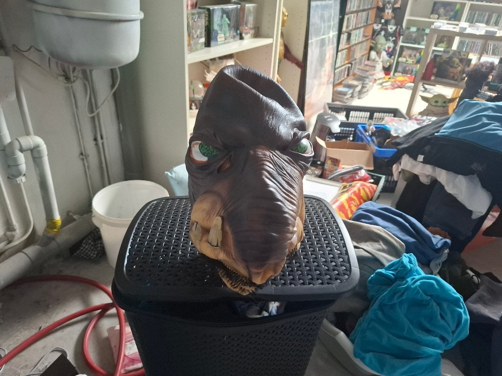 Star Wars Masker Watto., Verzamelen, Star Wars, Ophalen of Verzenden, Zo goed als nieuw, Overige typen