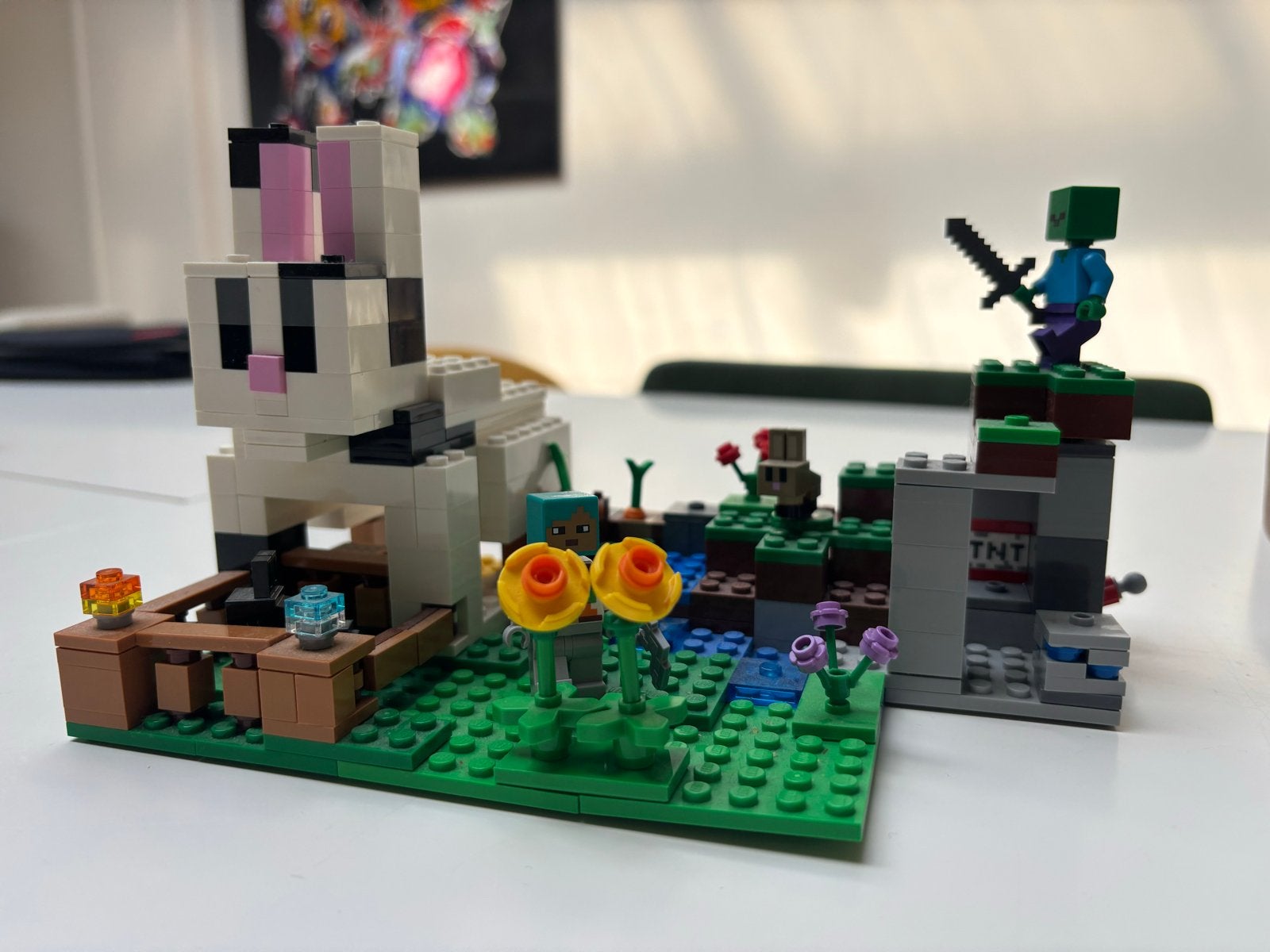 LEGO Minecraft Konijnenboerderij (21181), Ophalen, Gebruikt, Minecraft, Lego