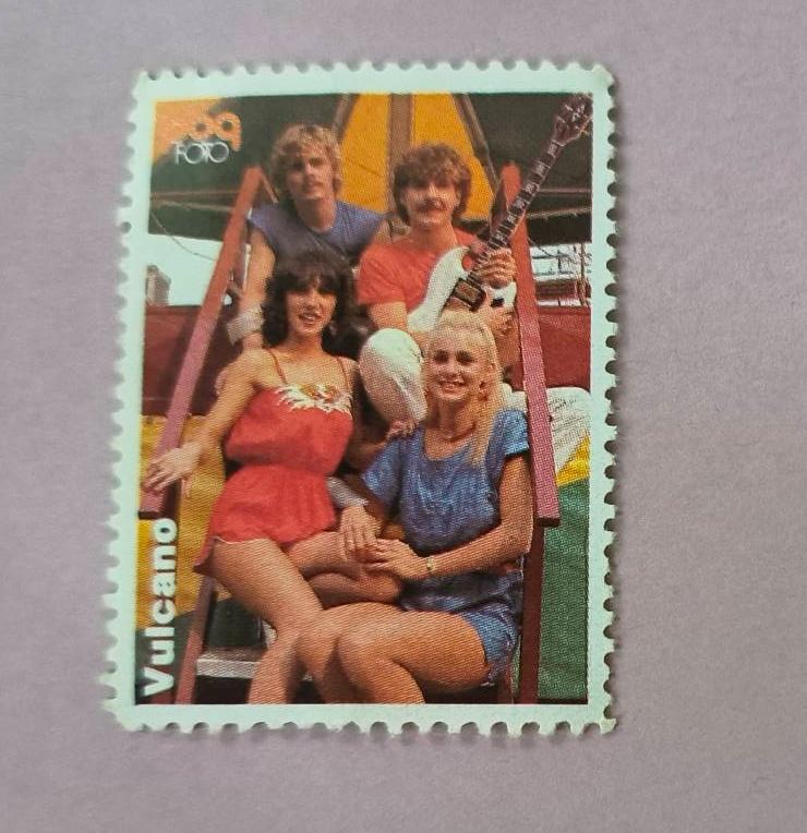 Popfoto zegel Vulcano, Ophalen of Verzenden, Nieuw, Foto of Kaart