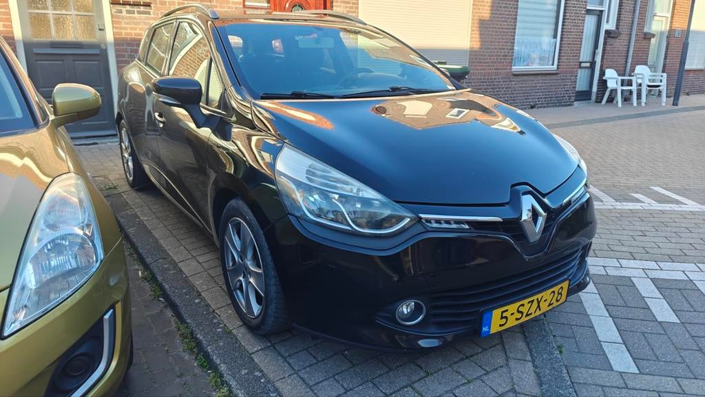 Renault Clio 1.5 DCI 66KW Estate 2014 Zwart, Voorwielaandrijving, Stof, Zwart, 1096 kg