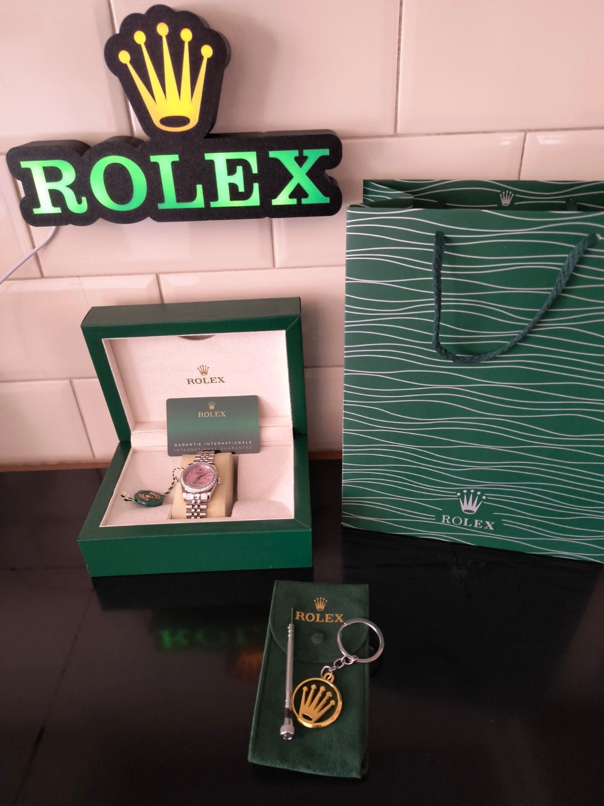 Rolex Date -just Dames, Sieraden, Tassen en Uiterlijk, Horloges | Dames, Ophalen of Verzenden, Zo goed als nieuw, Staal, Rolex