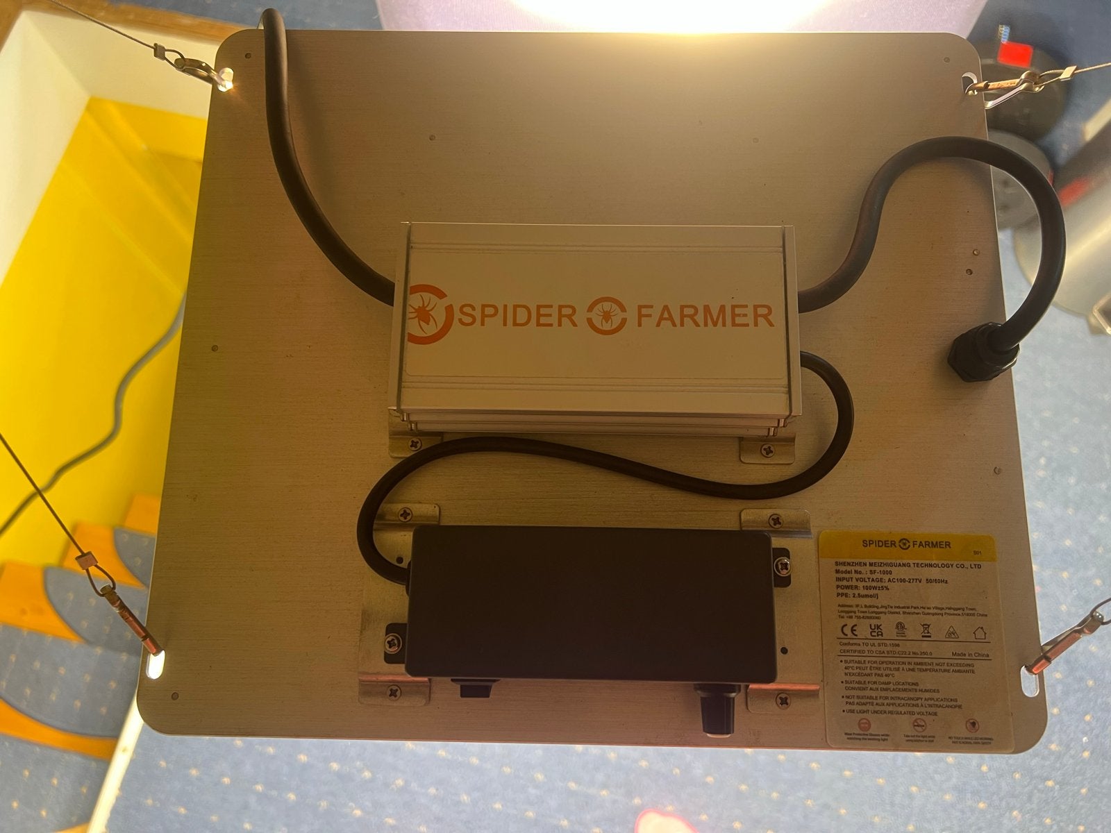 Spider Farmer SF-1000 LED Kweeklamp - Zo goed als nieuw, Ophalen of Verzenden, Zo goed als nieuw, Kweeklamp