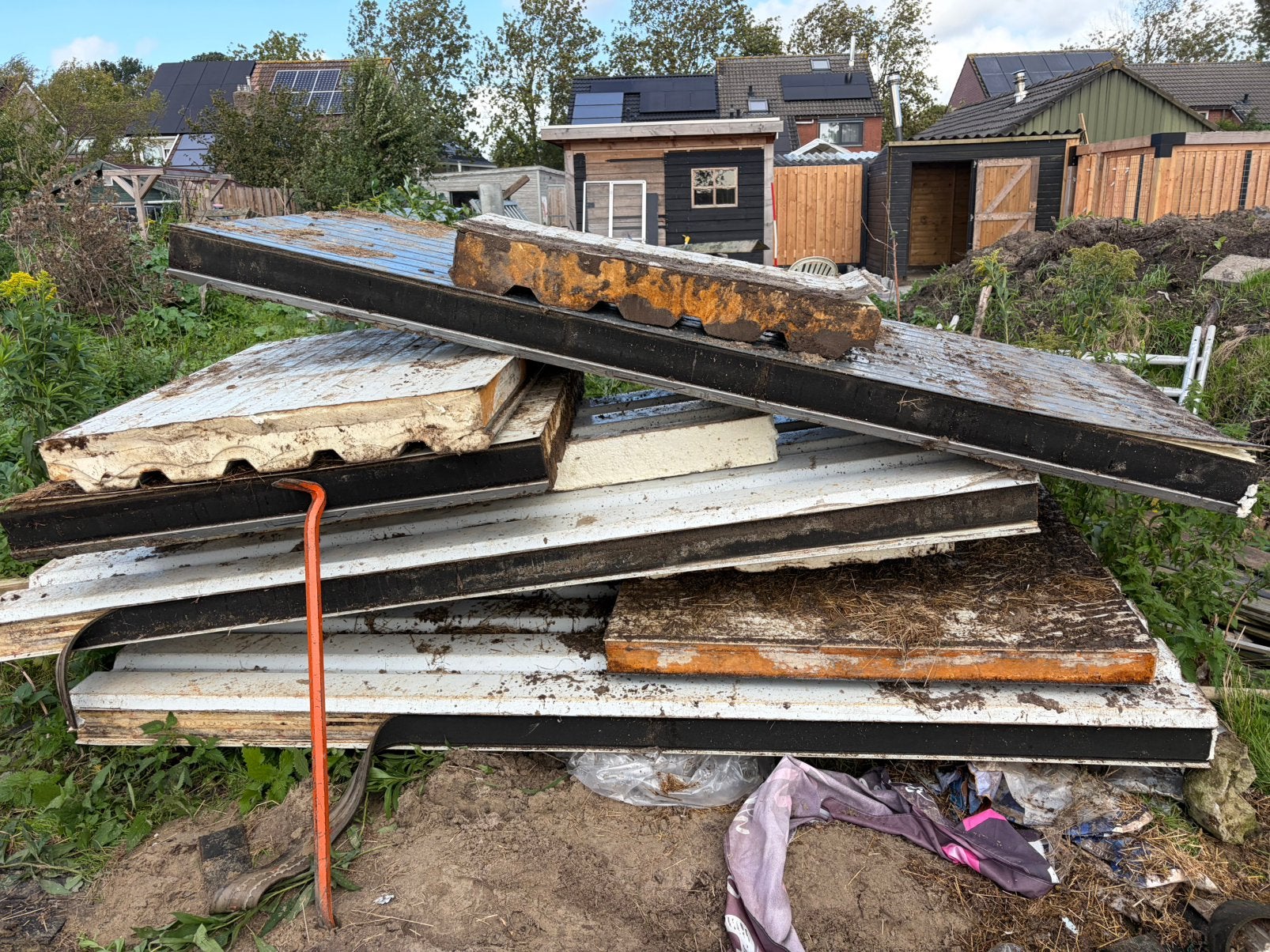 Gratis isolatie platen 30 m2 + -, Doe-het-zelf en Verbouw, Ophalen, Zo goed als nieuw