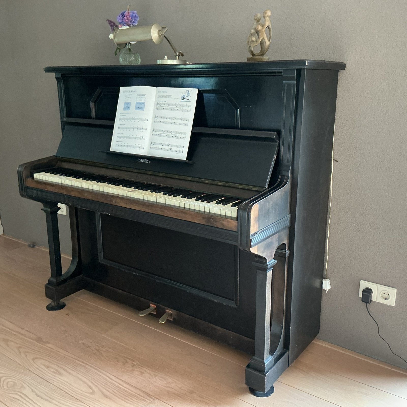 Piano, Ophalen, Gebruikt, Zwart, Piano
