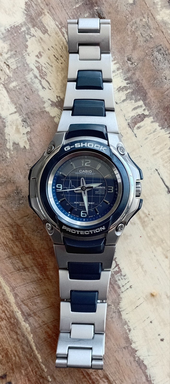 Casio G-Shock GC-2000 'S', Overige merken, Staal, Met bandje, Polshorloge