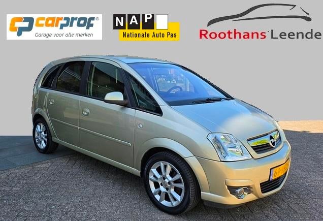 OPEL Meriva 1.6 105PK Cosmo, Auto's, Voorwielaandrijving, Gebruikt, Zwart, 4 cilinders