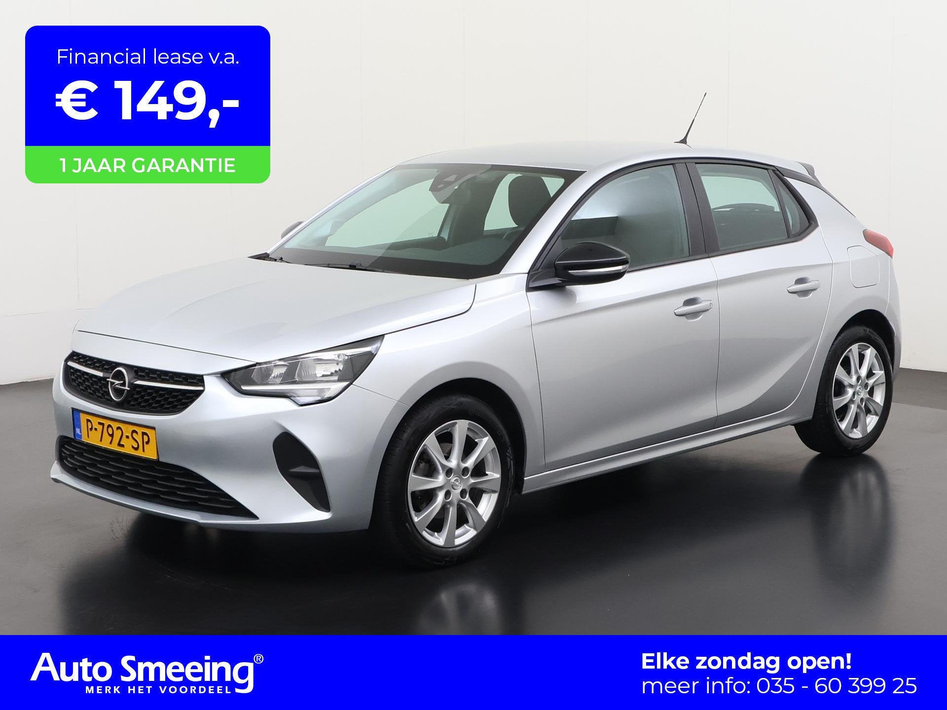 Opel Corsa 1.2 Edition | Camera | Apple/Android Carplay | Zo, Voorwielaandrijving, Stof, 1199 cc, Origineel Nederlands