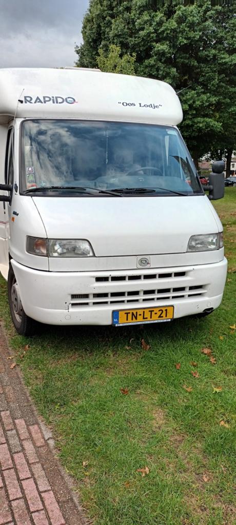 Fiat rapido camper uit 1998, Ringverwarming, Fiat, Gaslek-detector, Afzuigkap