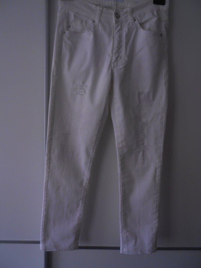 Witte stretch jeans - Angels - S/M, Kleding | Dames, Spijkerbroeken en Jeans, Wit, Ophalen of Verzenden, Zo goed als nieuw, W30 - W32 (confectie 38/40)